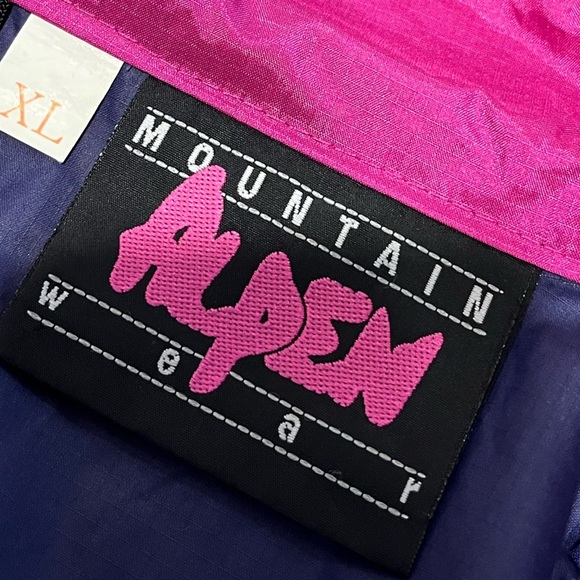 MOUNTAIN ALPEN WEAR men’s (UNISEX) Purple and Pink Jacket size XL - Picture 2 of 11